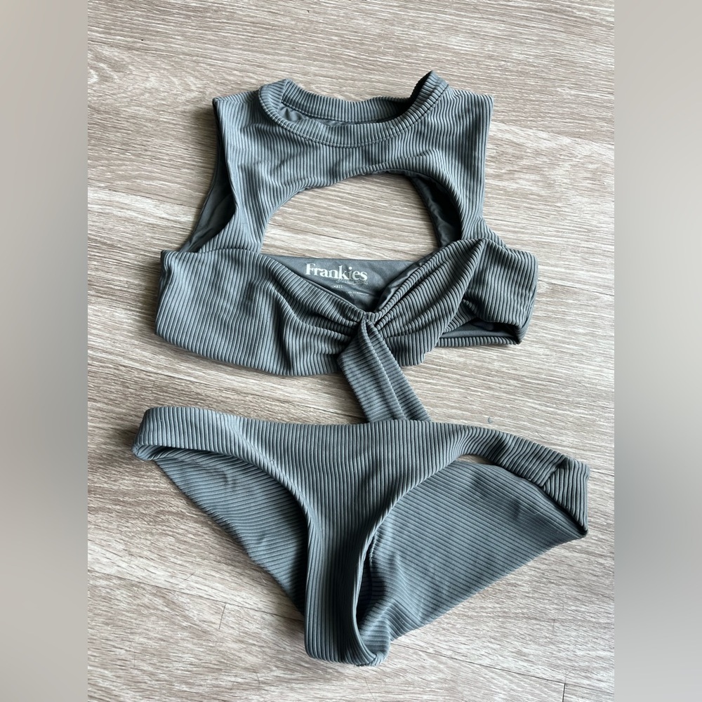 Frankie’s bikini grey swimsuit